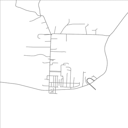 ROAD MAP OF NEWPORT, OHIO BY MAPBAKES
