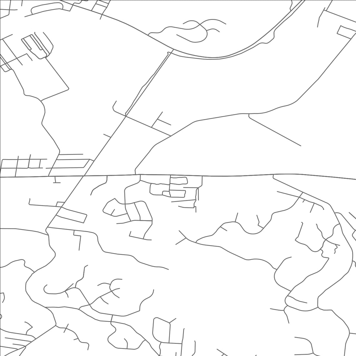 ROAD MAP OF NEWTOWN, OHIO BY MAPBAKES