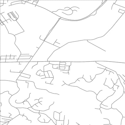 ROAD MAP OF NEWTOWN, OHIO BY MAPBAKES