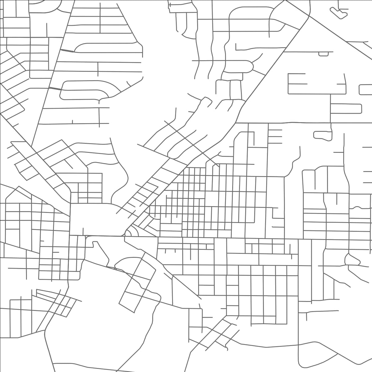 ROAD MAP OF NILES, OHIO BY MAPBAKES