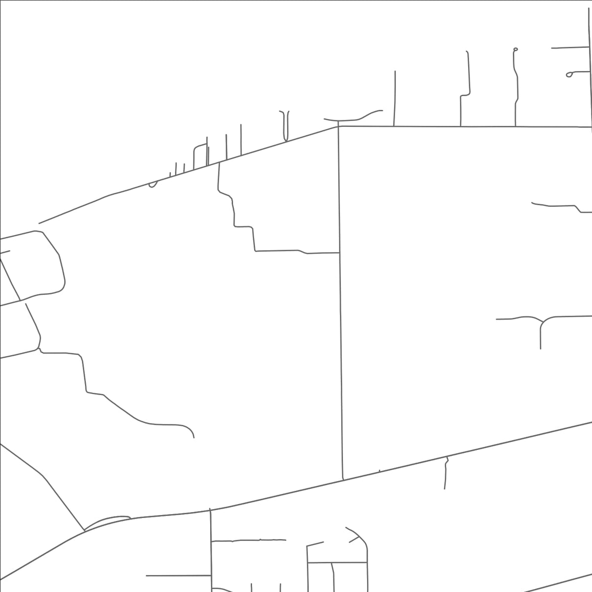 ROAD MAP OF NORTH PERRY, OHIO BY MAPBAKES