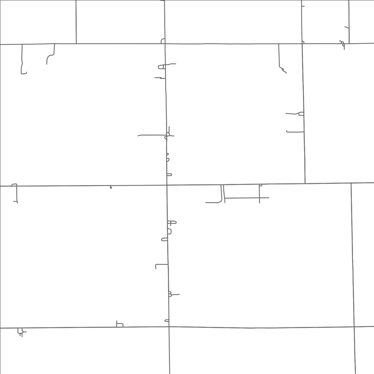 ROAD MAP OF NORTH STAR, OHIO BY MAPBAKES