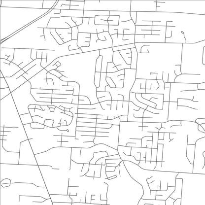 ROAD MAP OF NORTHBROOK, OHIO BY MAPBAKES