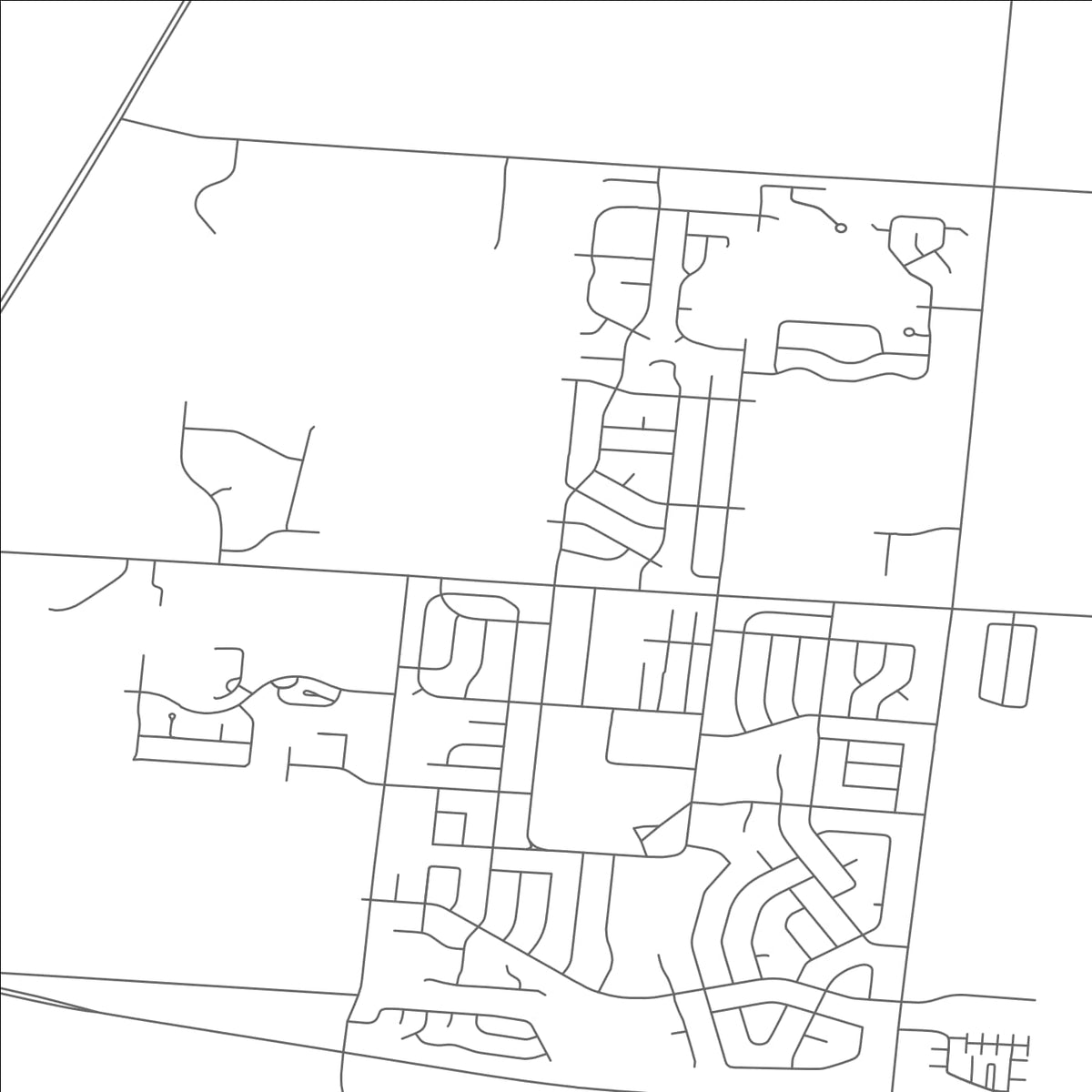 ROAD MAP OF NORTHRIDGE, OHIO BY MAPBAKES