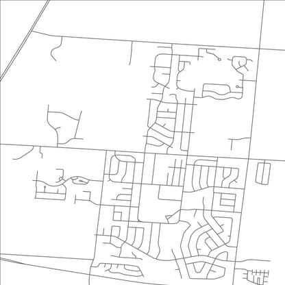 ROAD MAP OF NORTHRIDGE, OHIO BY MAPBAKES
