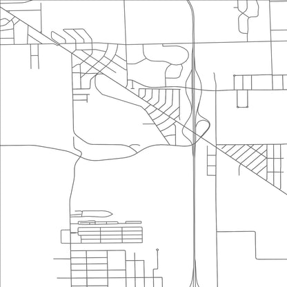 ROAD MAP OF NORTHWOOD, OHIO BY MAPBAKES