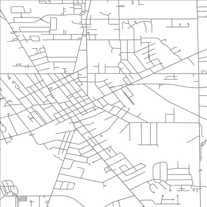 ROAD MAP OF NORWALK, OHIO BY MAPBAKES