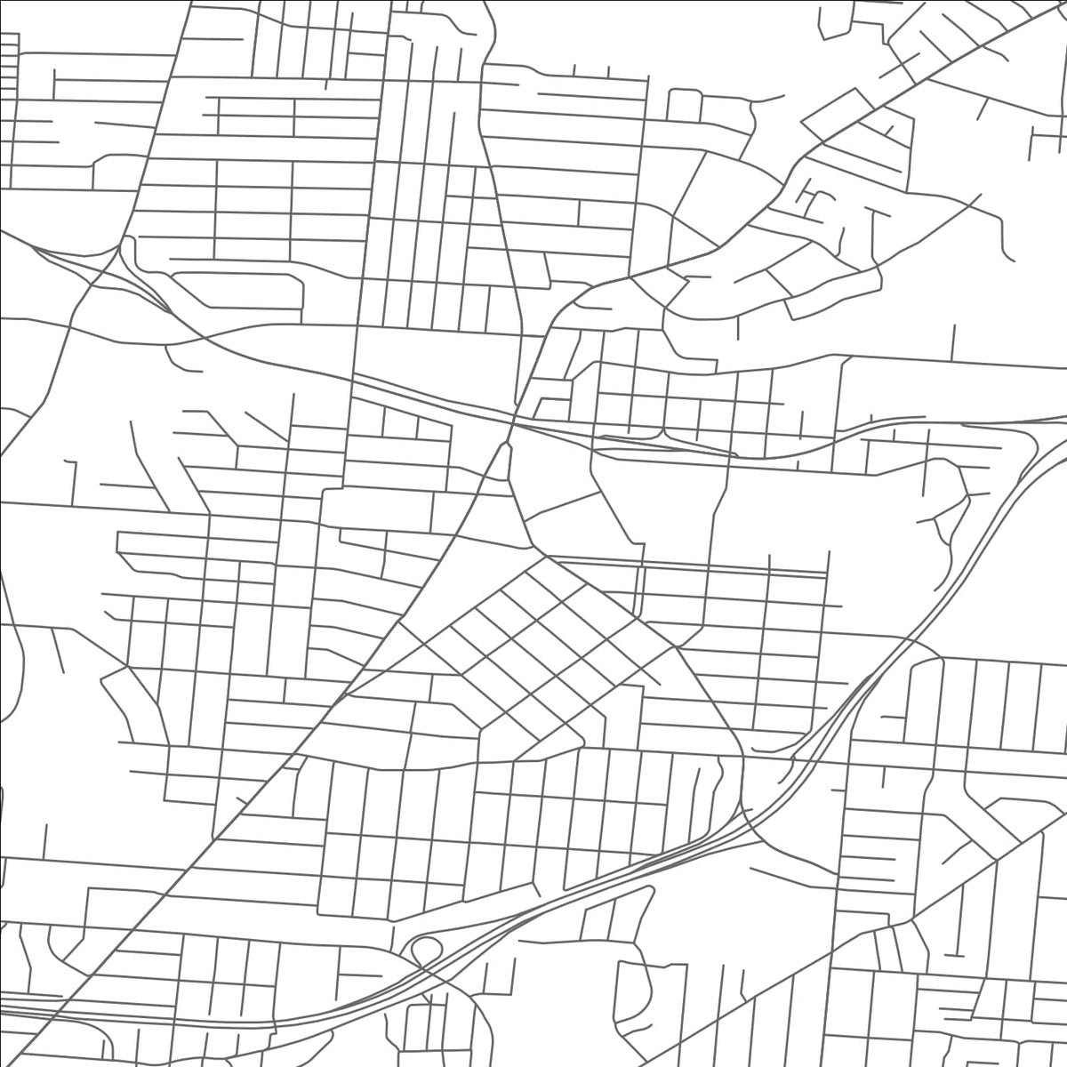 ROAD MAP OF NORWOOD, OHIO BY MAPBAKES