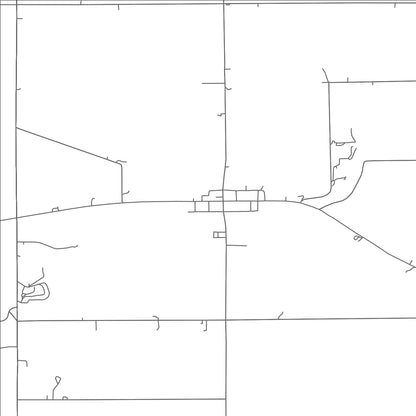 ROAD MAP OF OCEOLA, OHIO BY MAPBAKES