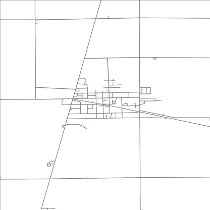 ROAD MAP OF OHIO CITY, OHIO BY MAPBAKES