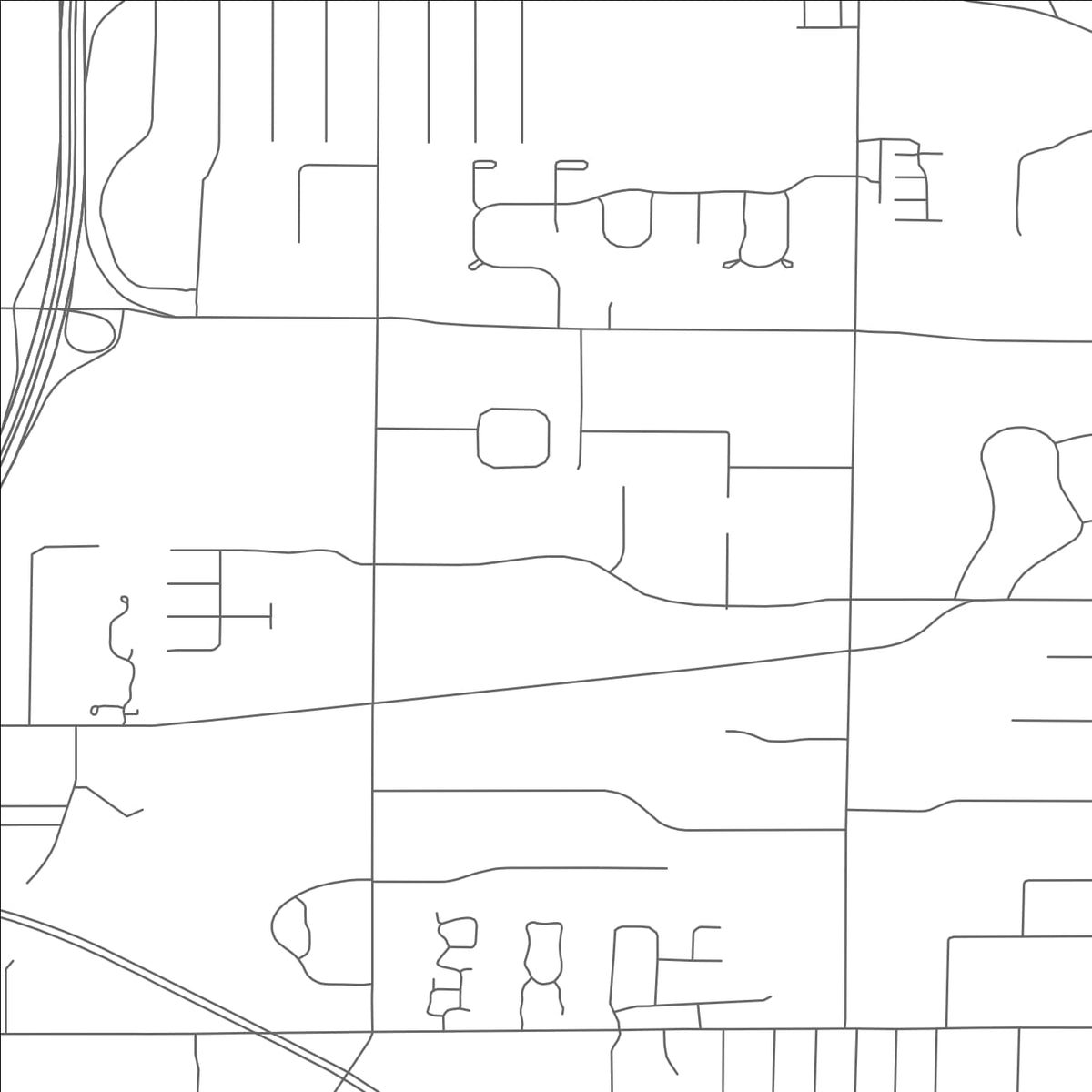 ROAD MAP OF ORANGE, OHIO BY MAPBAKES