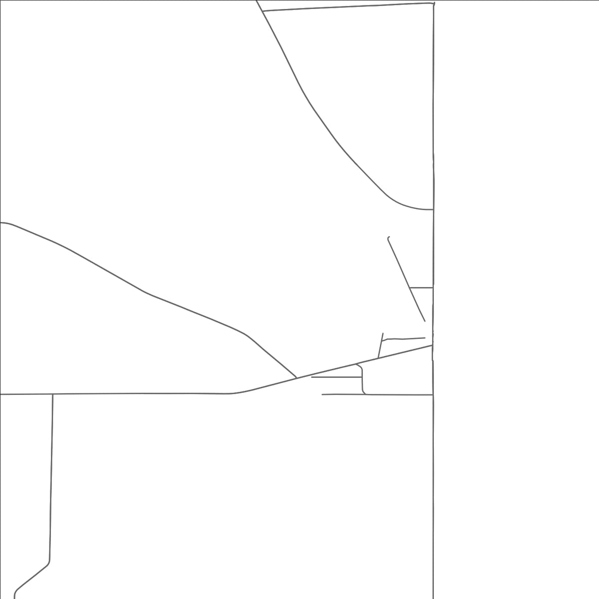 ROAD MAP OF ORANGEVILLE, OHIO BY MAPBAKES