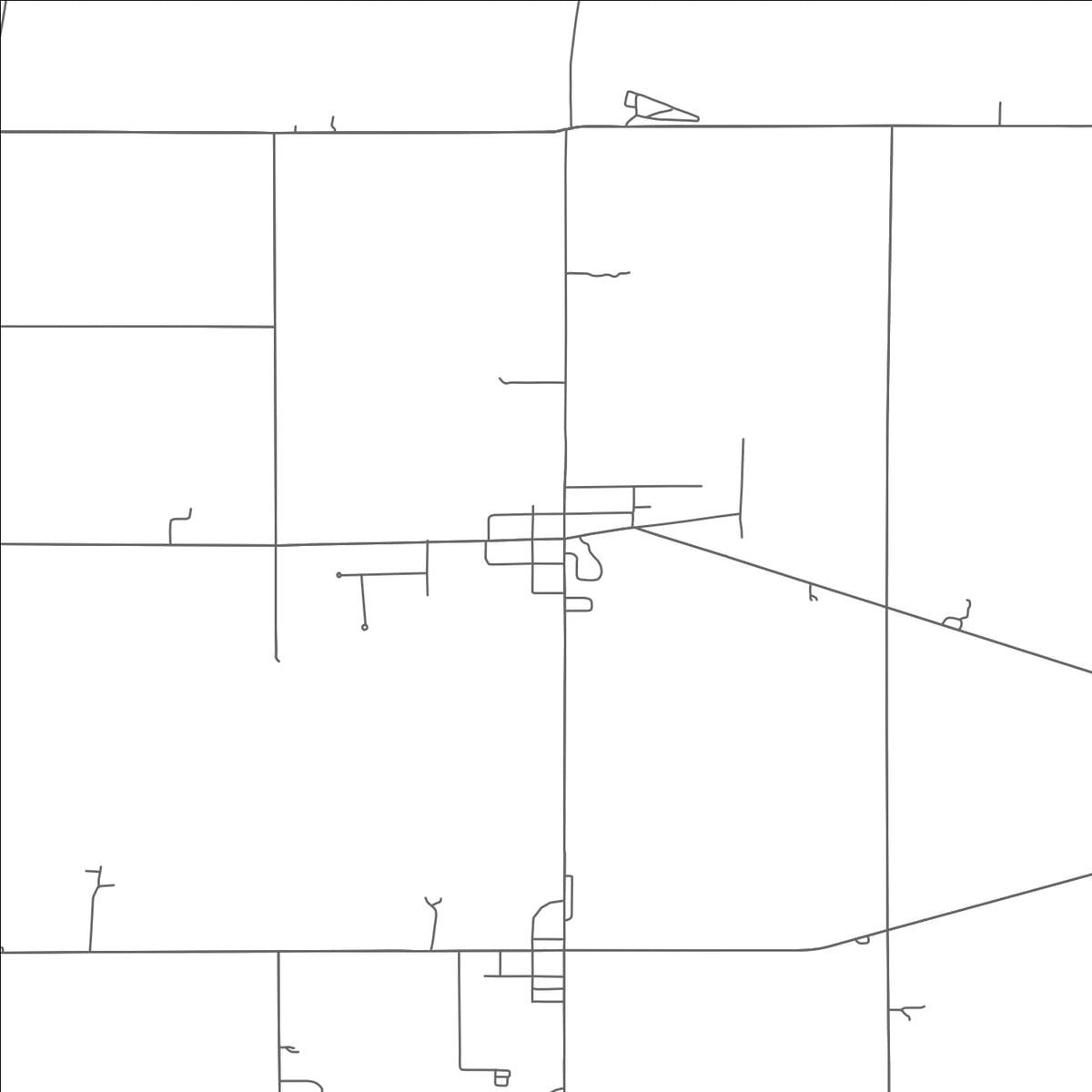 ROAD MAP OF OSGOOD, OHIO BY MAPBAKES