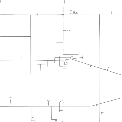 ROAD MAP OF OSGOOD, OHIO BY MAPBAKES
