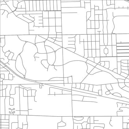 ROAD MAP OF OTTAWA HILLS, OHIO BY MAPBAKES