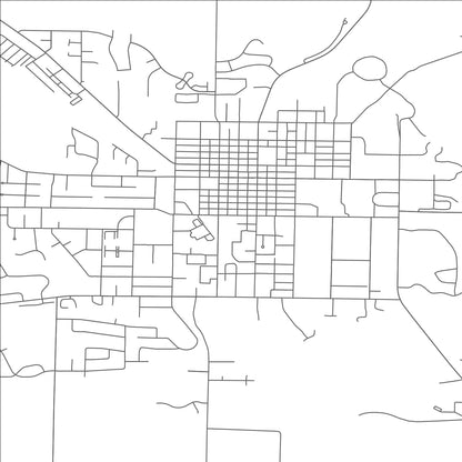 ROAD MAP OF OXFORD, OHIO BY MAPBAKES