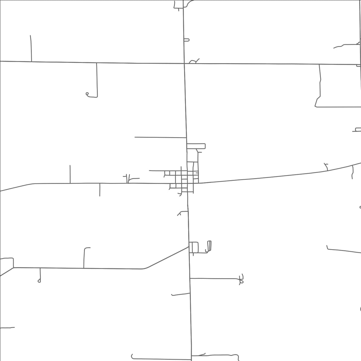 ROAD MAP OF PALESTINE, OHIO BY MAPBAKES