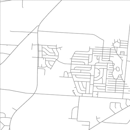 ROAD MAP OF PARK LAYNE, OHIO BY MAPBAKES