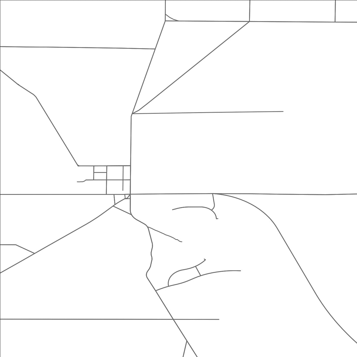 ROAD MAP OF PARKMAN, OHIO BY MAPBAKES