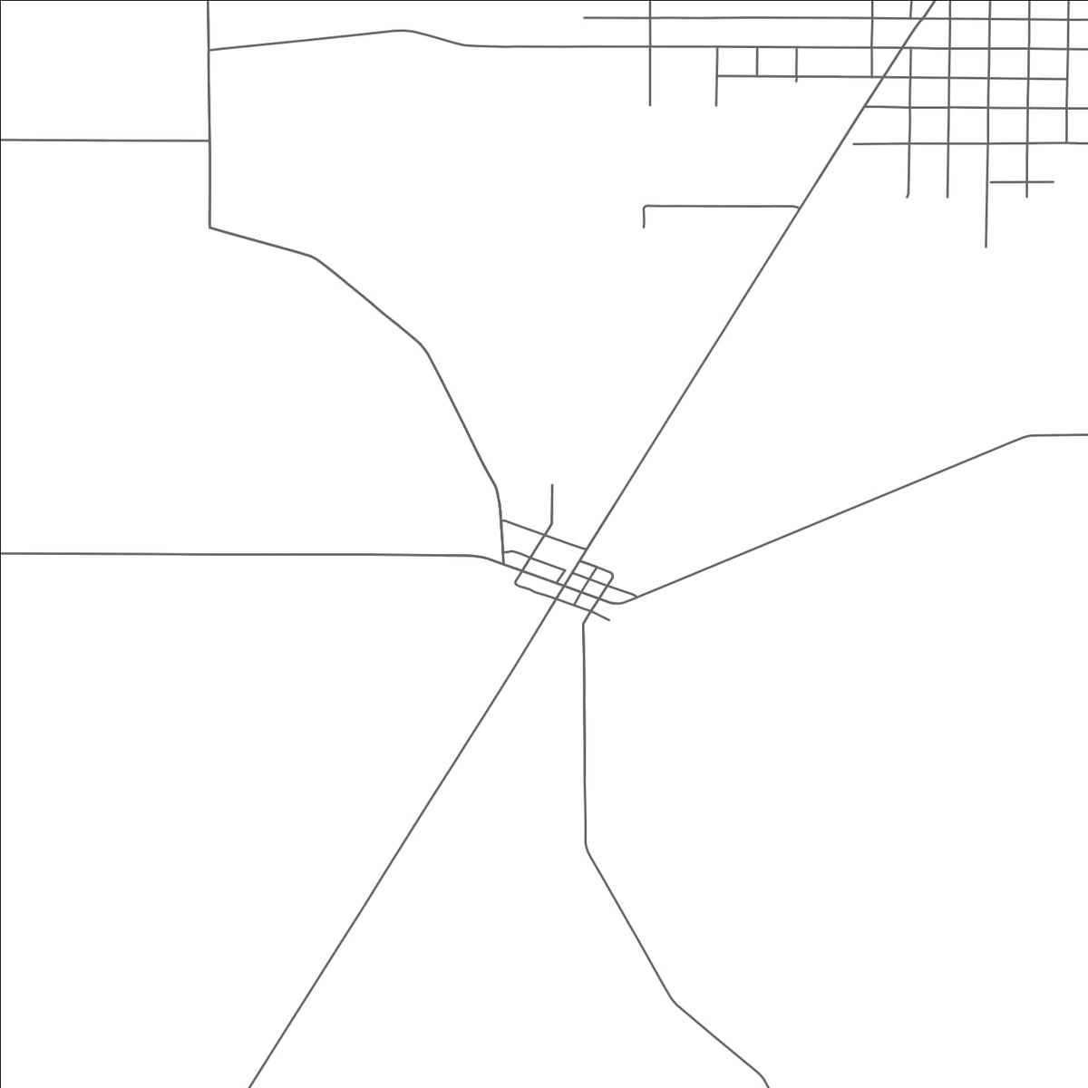 ROAD MAP OF PATTERSON, OHIO BY MAPBAKES