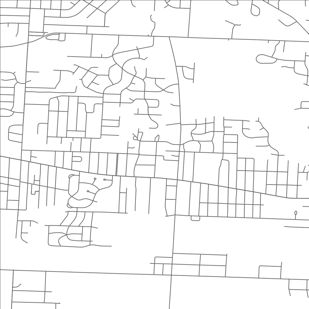 ROAD MAP OF PERRY HEIGHTS, OHIO BY MAPBAKES
