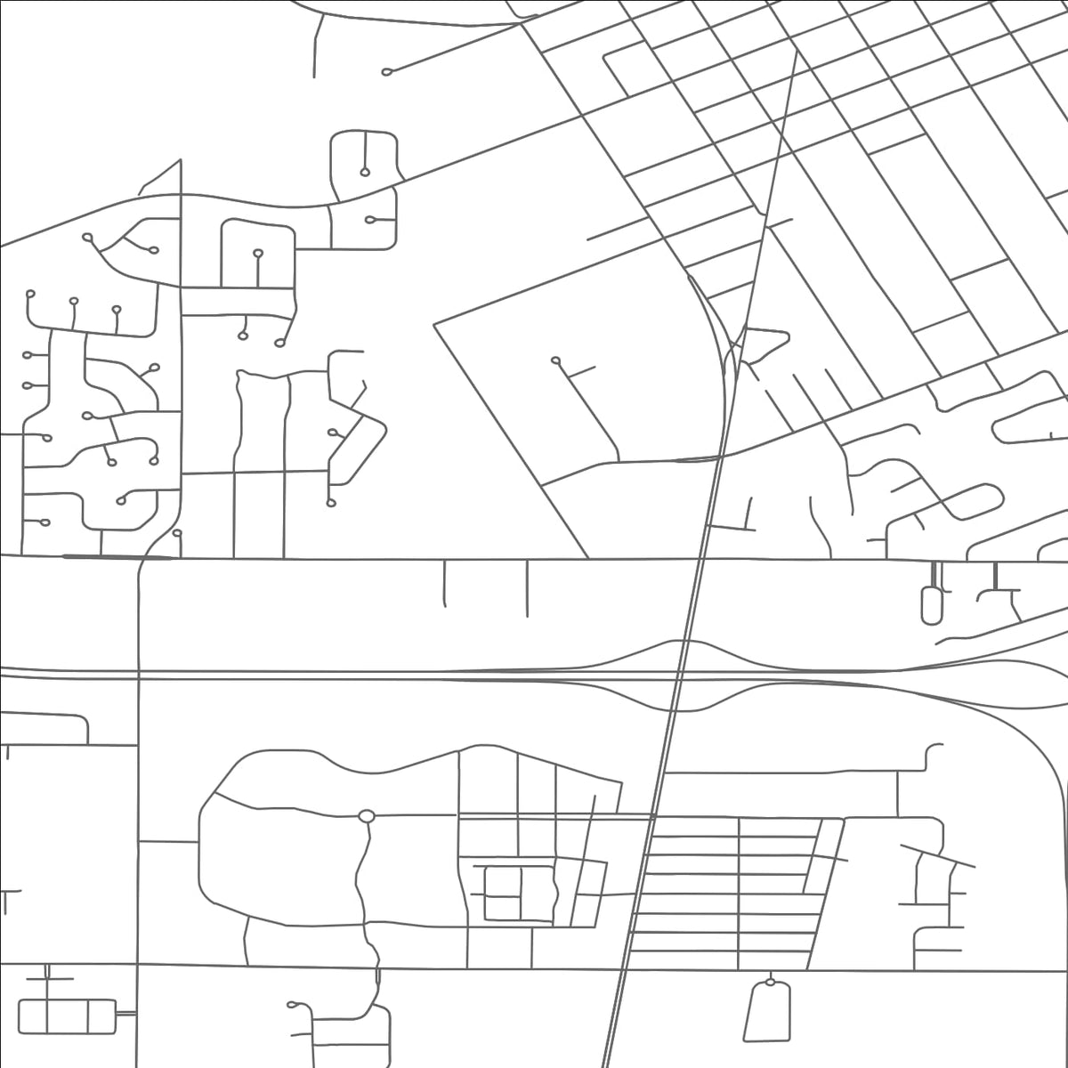 ROAD MAP OF PERRYSBURG, OHIO BY MAPBAKES