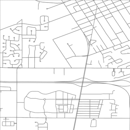 ROAD MAP OF PERRYSBURG, OHIO BY MAPBAKES