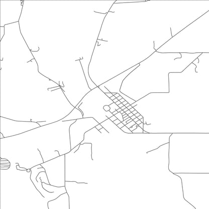 ROAD MAP OF PERRYSVILLE, OHIO BY MAPBAKES
