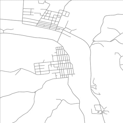 ROAD MAP OF PHILO, OHIO BY MAPBAKES