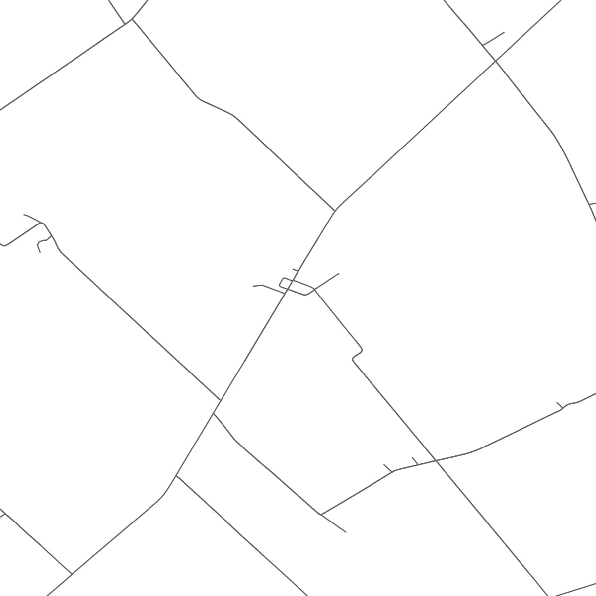 ROAD MAP OF PLEASANT PLAIN, OHIO BY MAPBAKES