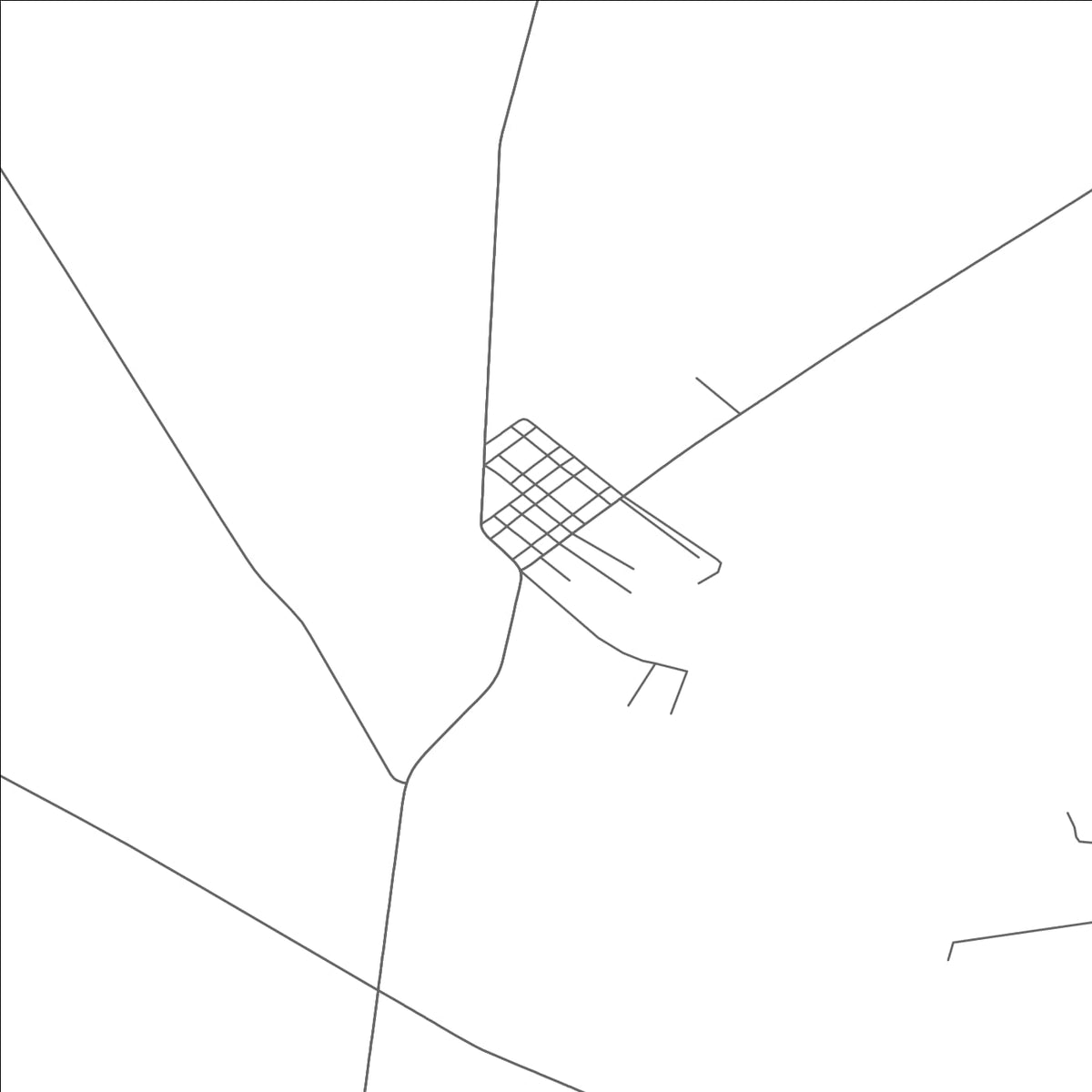 ROAD MAP OF PLUMWOOD, OHIO BY MAPBAKES