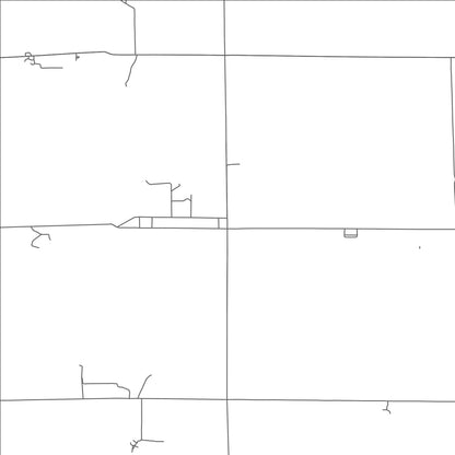 ROAD MAP OF POLK, OHIO BY MAPBAKES