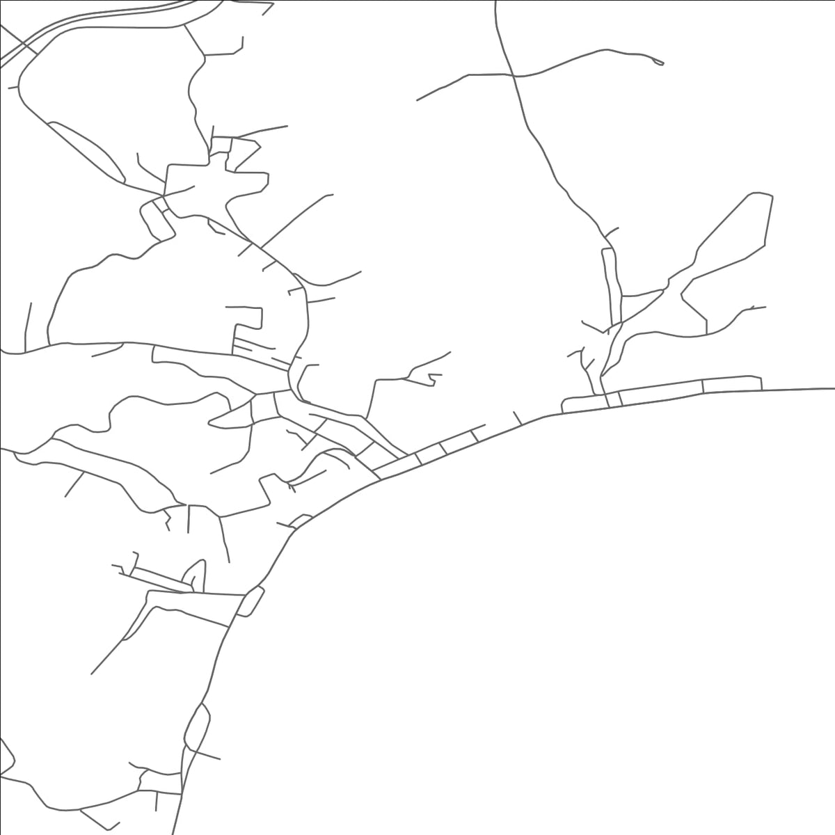 ROAD MAP OF POMEROY, OHIO BY MAPBAKES