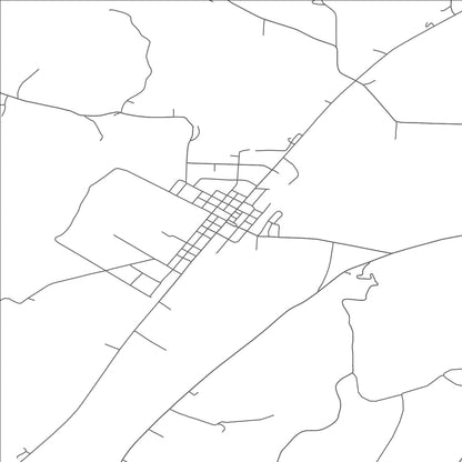 ROAD MAP OF PORT WASHINGTON, OHIO BY MAPBAKES