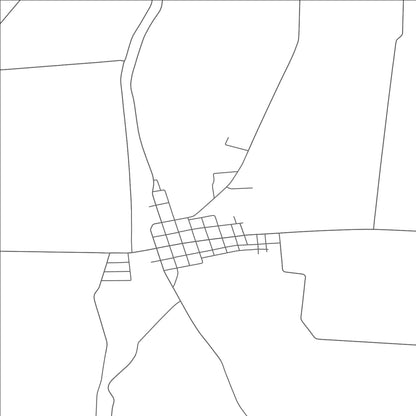 ROAD MAP OF PROSPECT, OHIO BY MAPBAKES
