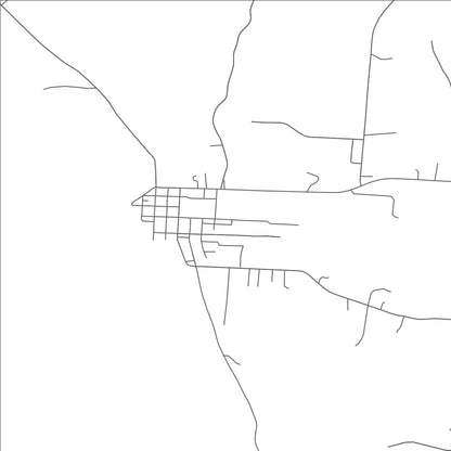 ROAD MAP OF RACINE, OHIO BY MAPBAKES