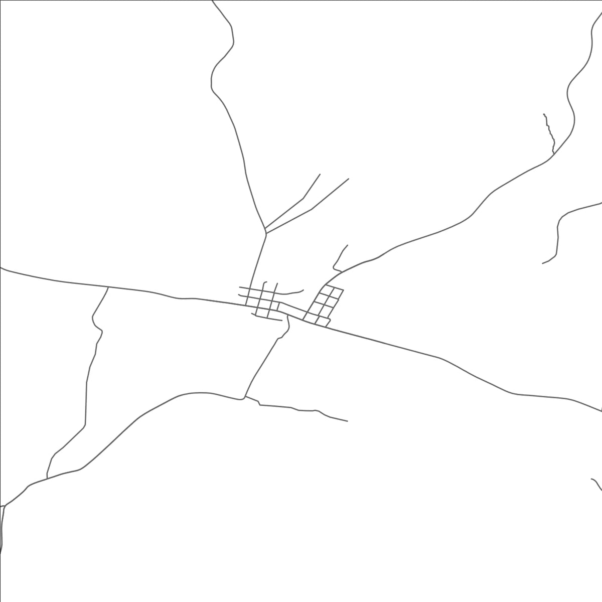 ROAD MAP OF RARDEN, OHIO BY MAPBAKES