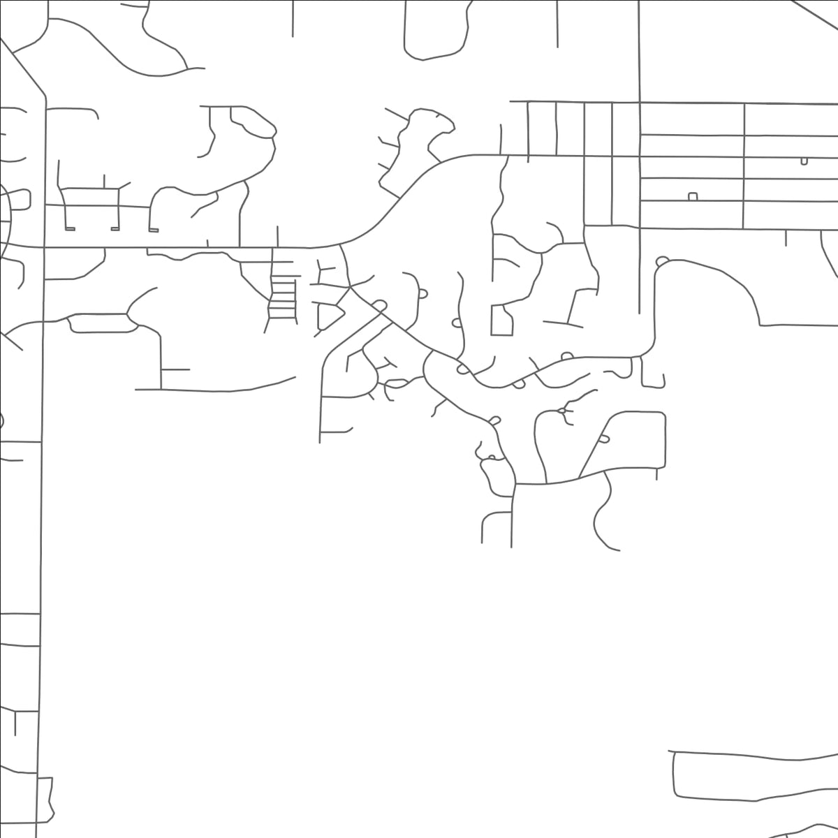 ROAD MAP OF REMINDERVILLE, OHIO BY MAPBAKES