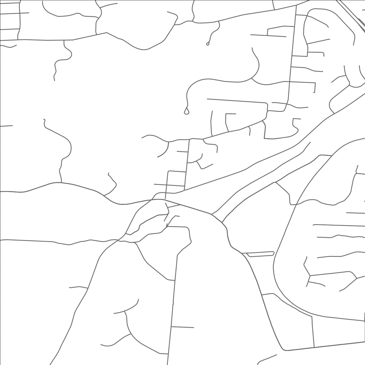 ROAD MAP OF REMINGTON, OHIO BY MAPBAKES