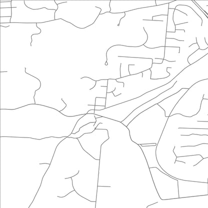 ROAD MAP OF REMINGTON, OHIO BY MAPBAKES