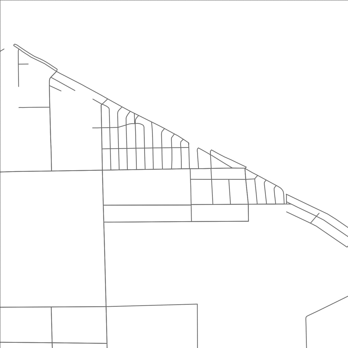 ROAD MAP OF RENO BEACH, OHIO BY MAPBAKES