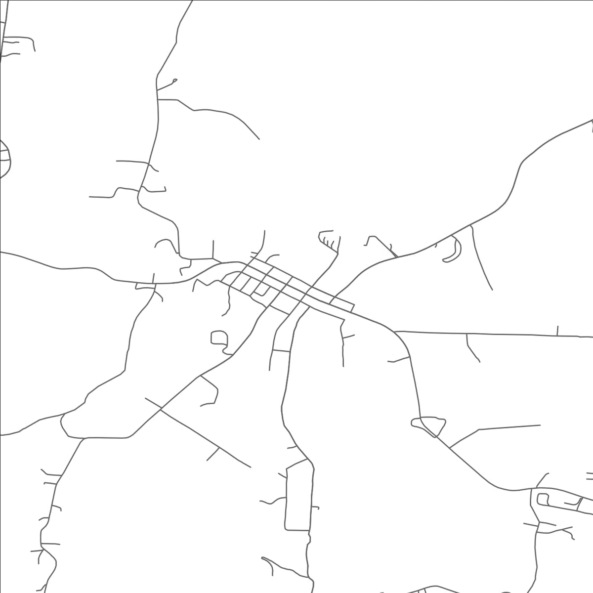 ROAD MAP OF RICHMOND, OHIO BY MAPBAKES
