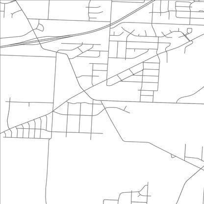 ROAD MAP OF RICHVILLE, OHIO BY MAPBAKES