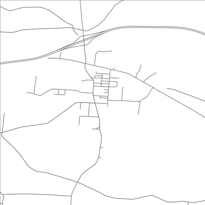 ROAD MAP OF RIO GRANDE, OHIO BY MAPBAKES