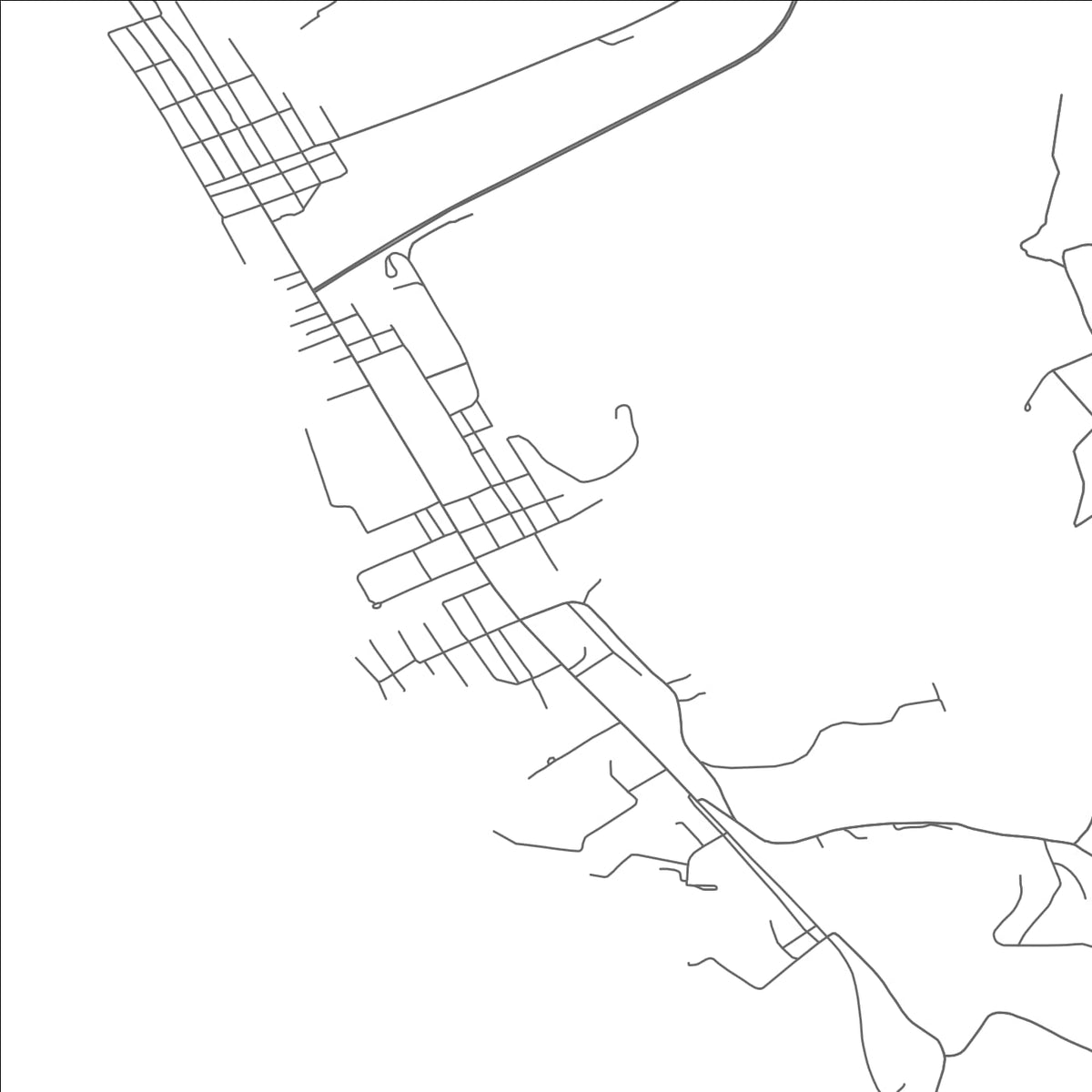 ROAD MAP OF RIPLEY, OHIO BY MAPBAKES