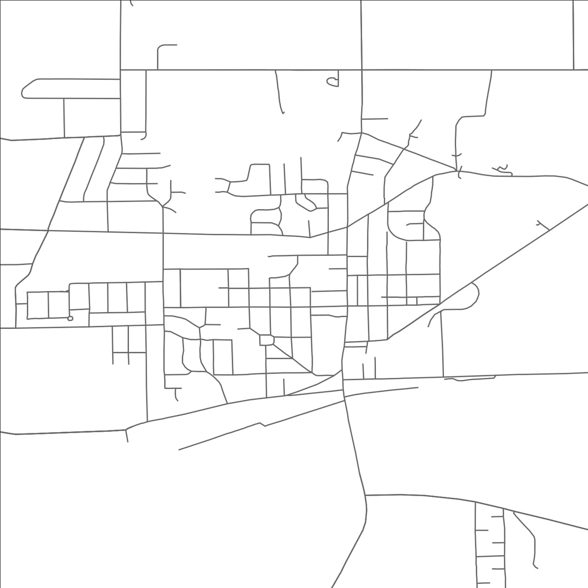 ROAD MAP OF RITTMAN, OHIO BY MAPBAKES