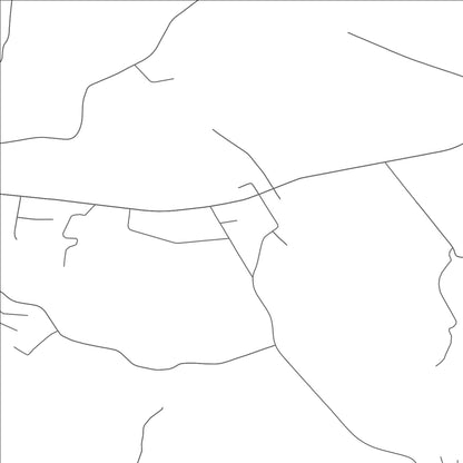 ROAD MAP OF ROACHESTER, OHIO BY MAPBAKES