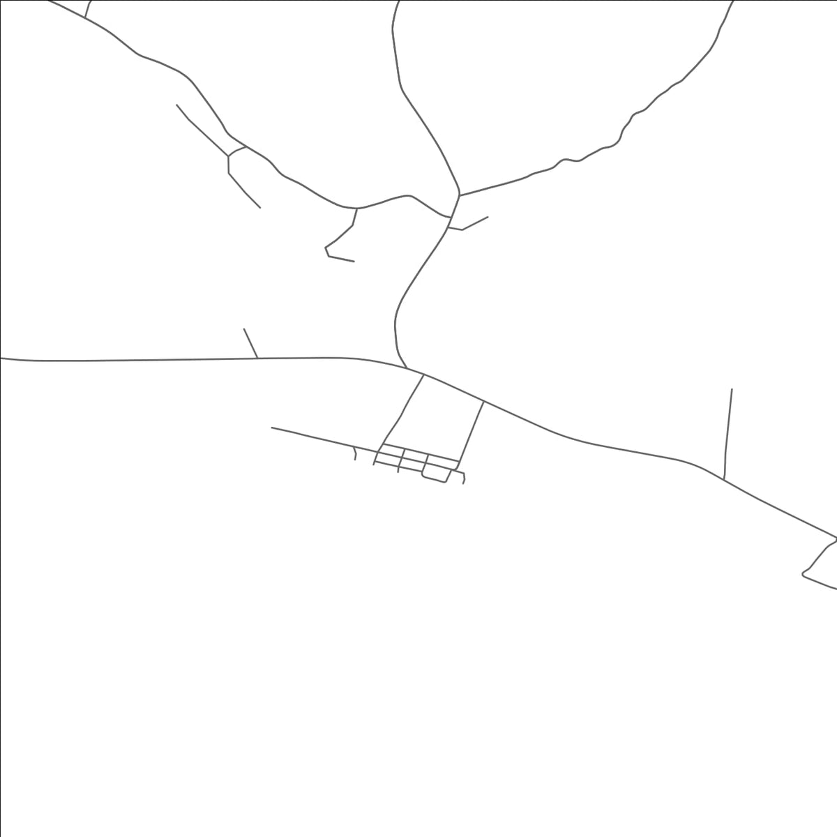 ROAD MAP OF ROME, OHIO BY MAPBAKES