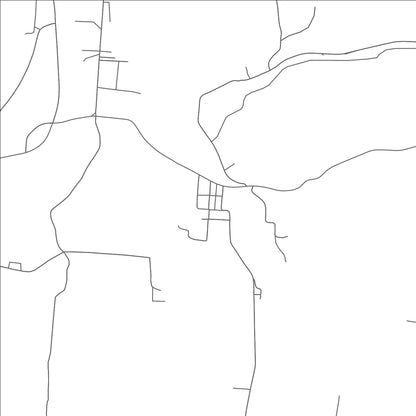 ROAD MAP OF ROSE FARM, OHIO BY MAPBAKES