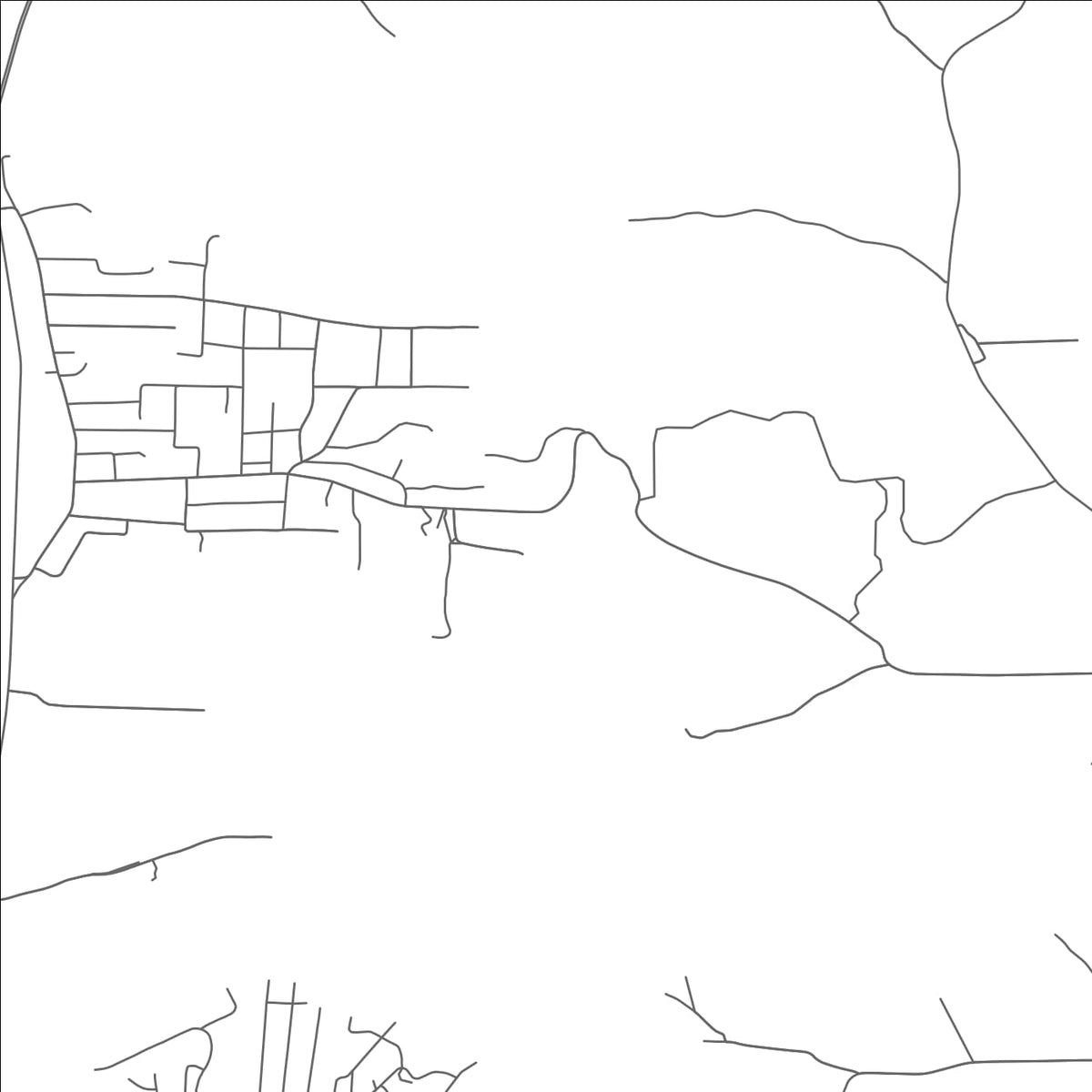 ROAD MAP OF ROSEMOUNT, OHIO BY MAPBAKES